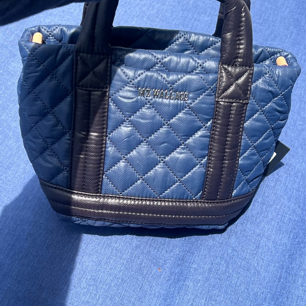 NEW w/tags Mini Empire Tote Mz wallace dawn & black